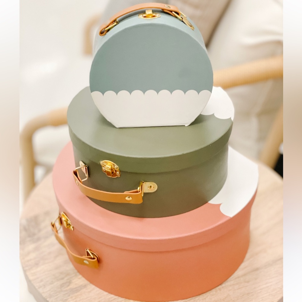 Pillowfort Decorative Keepsake Storage Boxes for Nursery